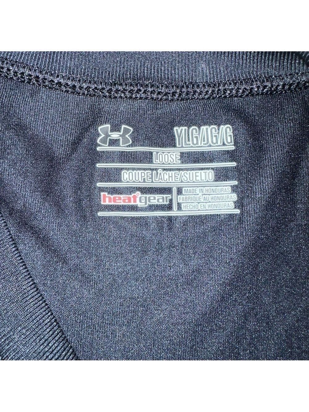 NWOT Youth Large Under Armour Heat Gear Loose Fit Basketball TShirt - Picture 2 of 4